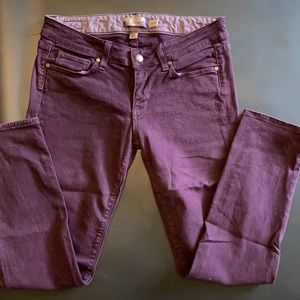 Paige Eggplant Jeans